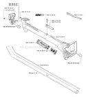 Page P Diagram and Parts List for 225E 225 E 2000-10 Husqvarna Edger