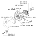 Page B Diagram and Parts List for 225E 225 E 2000-10 Husqvarna Edger