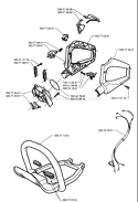 Page H Diagram and Parts List for 225H75 225 H75 1996-12 Husqvarna Hedge Trimmer