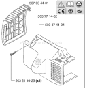 Part Location Diagram of 503987401 Husqvarna Decal