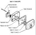 Part Location Diagram of 502216102 Husqvarna Pipe