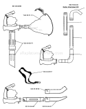 Page M Diagram and Parts List for 225HBV 225 HBV 1996-09 Husqvarna Leaf Blower / Vacuum