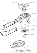 Page C Diagram and Parts List for 225HBV 225 HBV 1996-09 Husqvarna Leaf Blower / Vacuum
