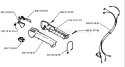Page G Diagram and Parts List for 225HBV 225 HBV 1996-09 Husqvarna Leaf Blower / Vacuum