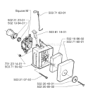 Page A Diagram and Parts List for 225HBV 225 HBV 1997-02 Husqvarna Leaf Blower / Vacuum