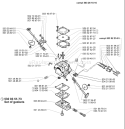 Page C Diagram and Parts List for 225HBV 225 HBV 2000-01 Husqvarna Leaf Blower / Vacuum