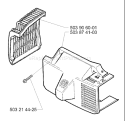 Page E Diagram and Parts List for 225HBV 225 HBV 2000-01 Husqvarna Leaf Blower / Vacuum