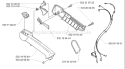 Page H Diagram and Parts List for 225HBV 225 HBV 2000-01 Husqvarna Leaf Blower / Vacuum
