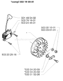 Page J Diagram and Parts List for 225RD 225 RD 1996-06 Husqvarna Trimmer