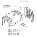 Page N Diagram and Parts List for 225RD 225 RD 1996-06 Husqvarna Trimmer