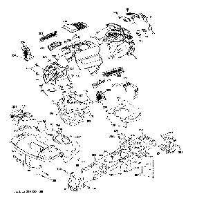 Part Location Diagram of 198909 Husqvarna Reflector, left