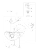 Part Location Diagram of 597967208 Husqvarna Fuel Hose Assy