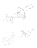 Part Location Diagram of 512332901 Husqvarna Gasket