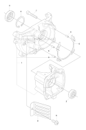 Part Location Diagram of 515490001 Husqvarna Crankcase-C