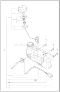 Part Location Diagram of 506615401 Husqvarna Holder Assembly