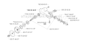 Bevel Gear Diagram and Parts List for 227RD 2000-10 Husqvarna Brush Cutter