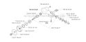 Bevel Gear Diagram and Parts List for 227R 2000-10 Husqvarna Brush Cutter