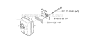 Muffler Diagram and Parts List for 227R 2002-09 Husqvarna Brush Cutter