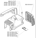 Page N Diagram and Parts List for 227RD 227 RD 1999-09 Husqvarna Trimmer
