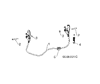 Part Location Diagram of 593853401 Husqvarna Cable