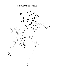 Handle And Controls Diagram and Parts List for WH5219EFQ968999253 2008-08 Husqvarna Lawn Mower