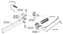 Part Location Diagram of 502146701 Husqvarna Handle Assembly