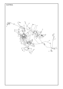 Electrical Diagram and Parts List for RC320TSAWD 2023 Husqvarna Lawn Tractor