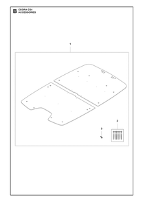 Accessories Diagram and Parts List for CEORACS4  Husqvarna Lawn Mower