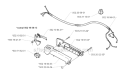 Throttle Controls Diagram and Parts List for 232RD 2000-04 Husqvarna Brush Cutter
