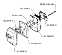 Muffler Diagram and Parts List for 232R 1994-02 Husqvarna Brush Cutter