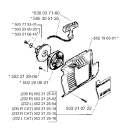 Part Location Diagram of 502212501 Husqvarna Decal