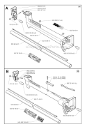 Shaft  Handle Diagram and Parts List for 232R 2000-04 Husqvarna Brush Cutter