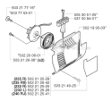 Part Location Diagram of 502212542 Husqvarna DECAL