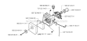 Carburetor  Air Filter Diagram and Parts List for 232R 2006-01 Husqvarna Brush Cutter