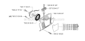 Starter Diagram and Parts List for 232R 2006-04 Husqvarna Brush Cutter