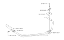 Handle Diagram and Parts List for 232R 2006-04 Husqvarna Brush Cutter