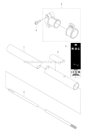 Part Location Diagram of 522986201 Husqvarna Pipe Assy