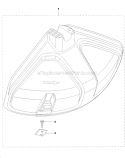 Accessories 1 Diagram and Parts List for 233RJ 2011-07 Husqvarna Brush Cutter
