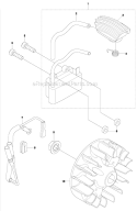 Part Location Diagram of 512328601 Husqvarna Cord-Comp