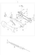 Part Location Diagram of 5224488-01 Husqvarna Throttle Cable Assembly