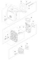 Part Location Diagram of 515386501 Husqvarna Plate.Choke