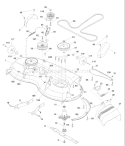 Page F Diagram and Parts List for 2346XLS 2346 XLS 96043004500 -2008-01 Husqvarna Lawn Tractor
