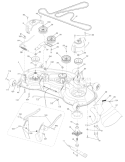 Part Location Diagram of 597023501 Husqvarna Shaft Assembly