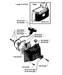Page J Diagram and Parts List for 234 1983-01 Husqvarna Chainsaw