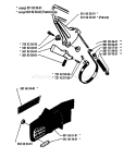 Page C Diagram and Parts List for 234 1983-01 Husqvarna Chainsaw