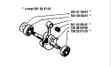 Page E Diagram and Parts List for 234 1983-01 Husqvarna Chainsaw