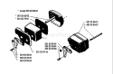 Page G Diagram and Parts List for 234 1983-01 Husqvarna Chainsaw