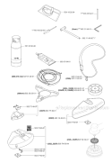 Accessories Diagram and Parts List for 235FR 2007-01 Husqvarna Brush Cutter