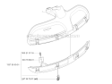 Guards 1 Diagram and Parts List for 235FR 2009-05 Husqvarna Brush Cutter