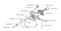 Carburetor  Air Filter Diagram and Parts List for 235RII 2006-01 Husqvarna Brush Cutter
